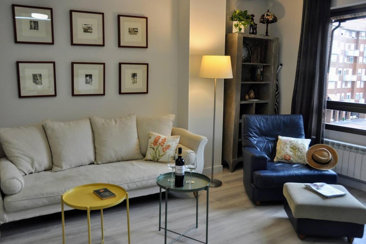 Apartamento La Estambrera II con Wifi y Aire Acondicionado Logroño Exterior foto